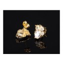 earrings owls gold